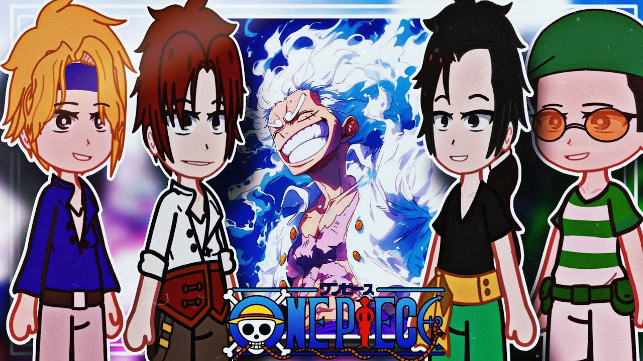 Past Red Haired pirates react to luffy's Future || All Parts ||
