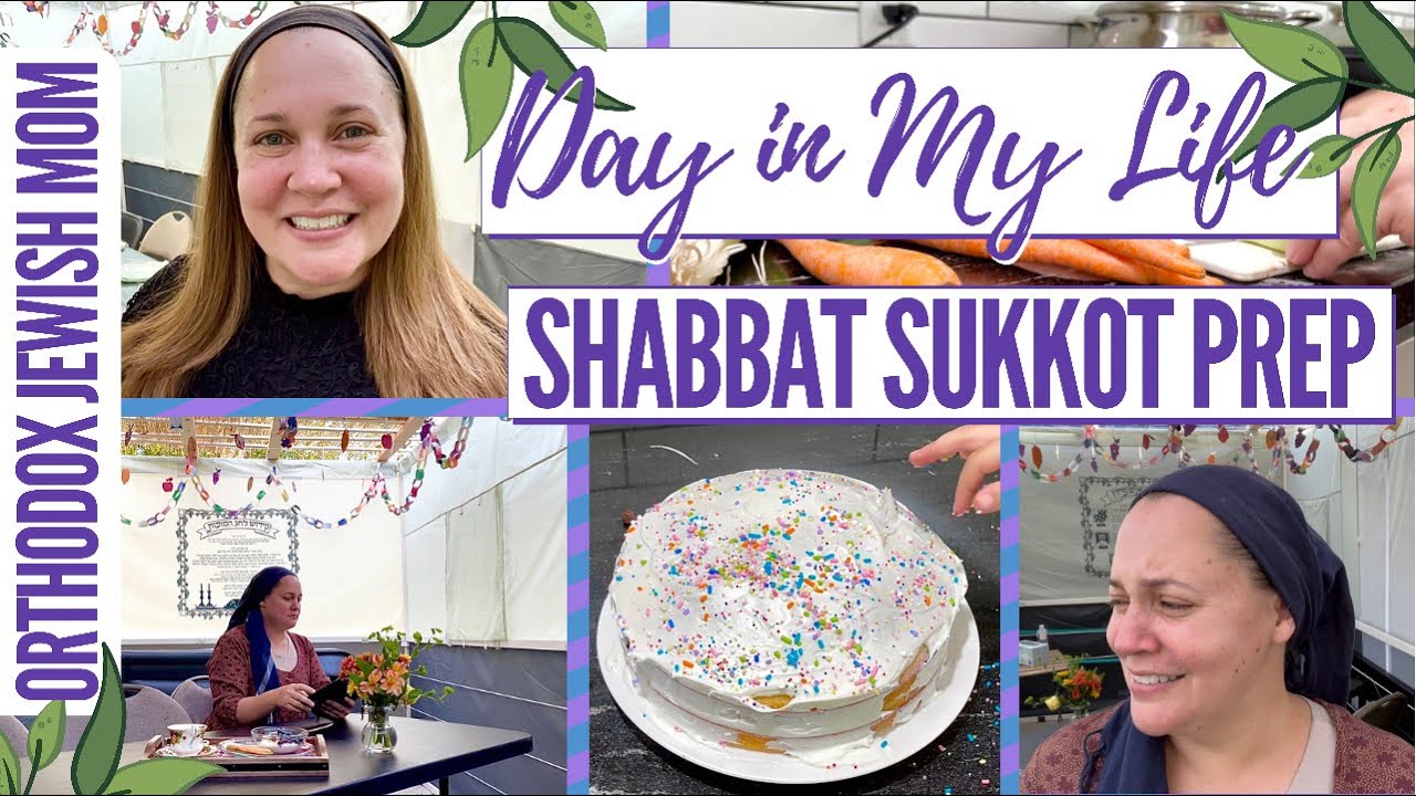 My Orthodox Jewish Life | Shabbat Sukkot Prep | Orthodox Jewish Mom (Jar of Fireflies)