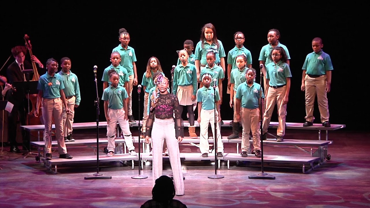Be the Change 2018 - Leah Jenea Gaines with KIPP Seek Academy Voices
