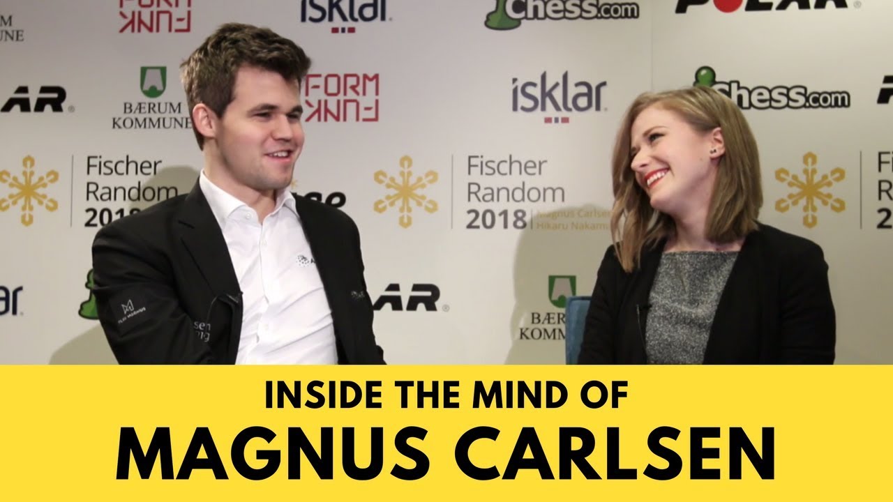 Magnus Carlsen on his State of Mind during Chess Games -- interview