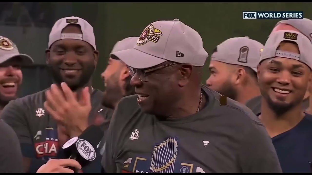 Dusty Baker Interview - 2022 World Series