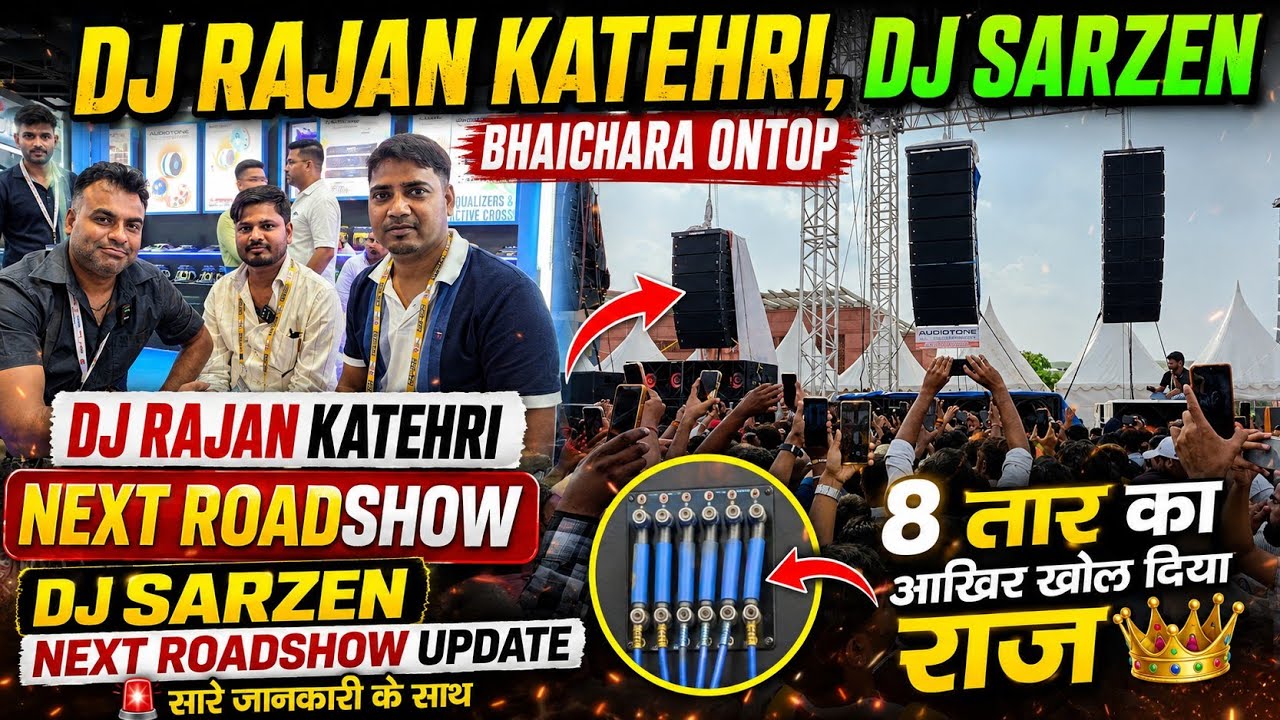 DJ Sarzen DJ Rajan Katehri Delhi Expo! DJ Rajan DJ Sarzen Next Roadshow #djsarzen #vlog #shortfeed