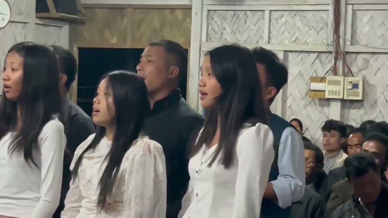  Lakla pastorate choir, videographer Mr. Singman Hacheng. 