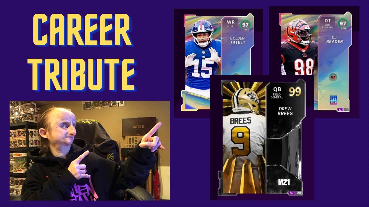PULLING PACKS FOR CAREER TRIBUTE DREW BREES LTD! #Madden21
