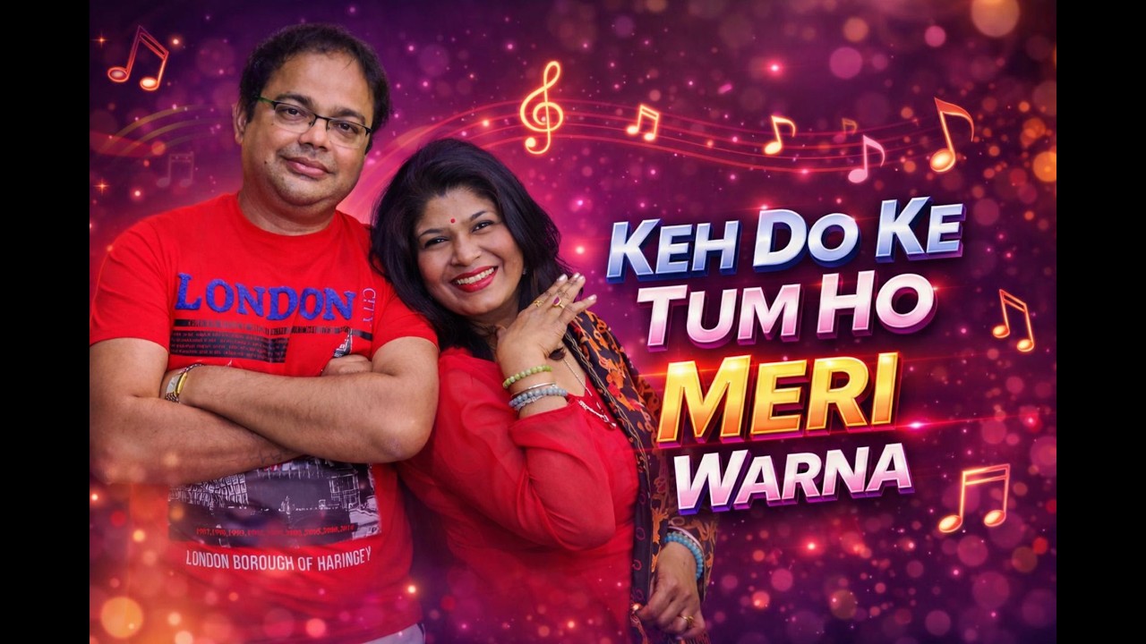 KEH DO KE TUM HO MERI WARNA | STUDIO VERSION | RAJEEV & PUSHPANJALI |