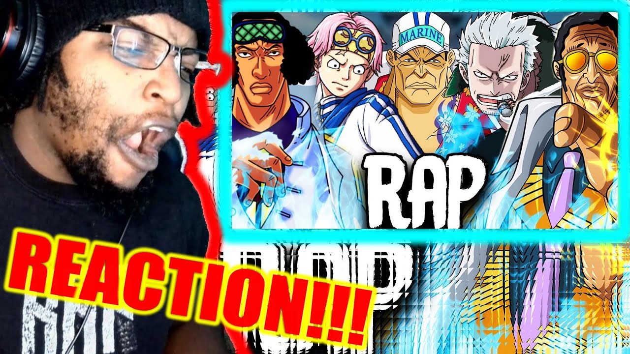 ONE PIECE MARINE RAP CYPHER | RUSTAGE ft. Shofu, DizzyEight, Shwabadi & More / DB Reaction