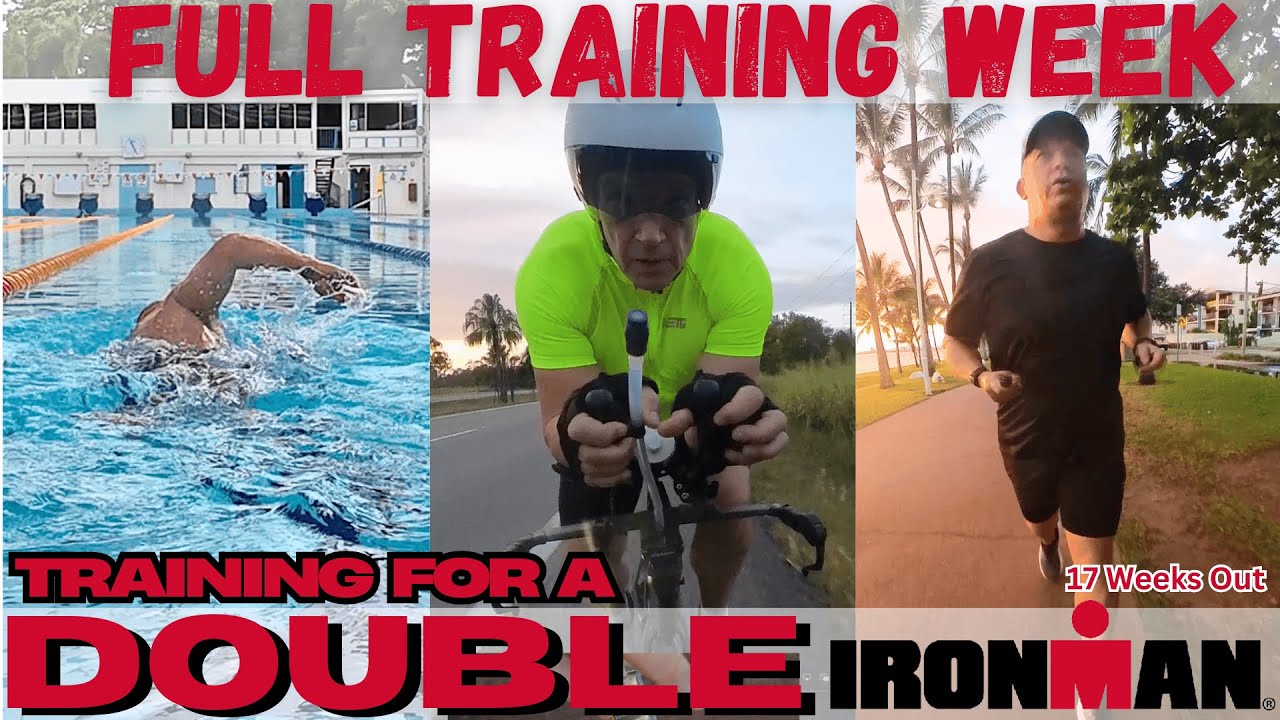 12 Workouts in a week - Full Training Schedule, Every Session training for a double ironman