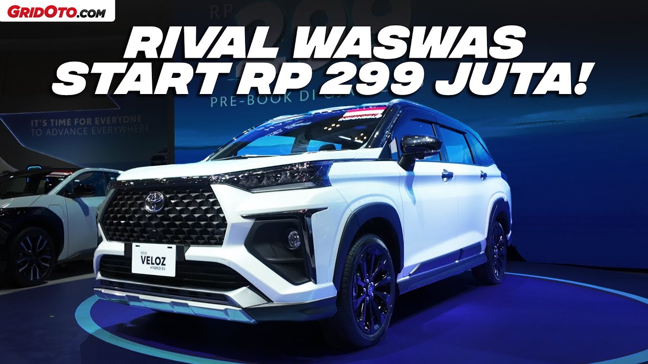 Toyota Veloz Hybrid Akhirnya Diluncurkan. Toyota Tobat Harga!