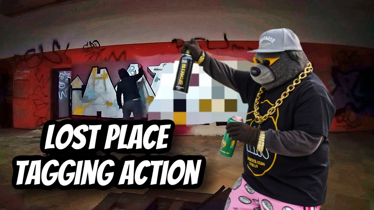 HABÄR - Piece & Tagging Action in LostPlace / POV /GRAFFITI / URBEX