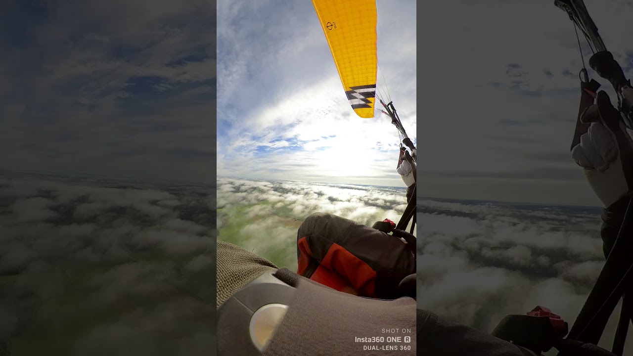 Calm morning paragliding in Finland - Phi Beat