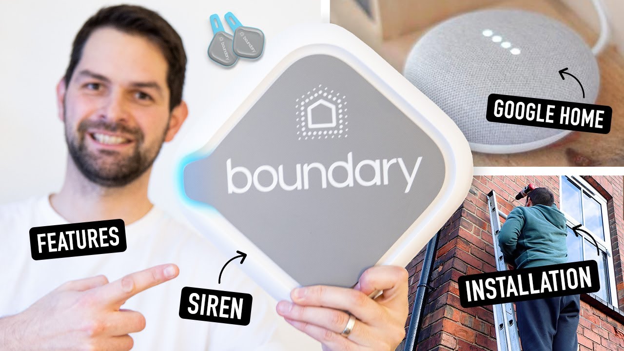 Boundary Alarm Installation tips, Review, Siren & Google Home #Ad