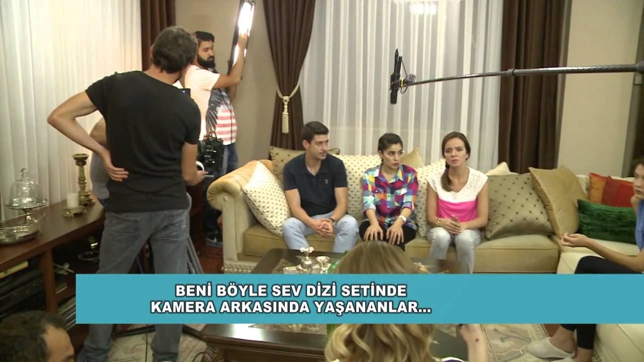 1 de Bugün Beni Böyle Sev Kamera Arkası