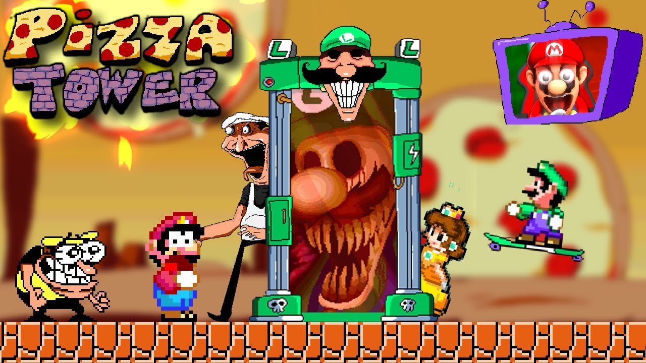 Desbloqueo a Super Mario y Luigi en Pizza Tower 🤯