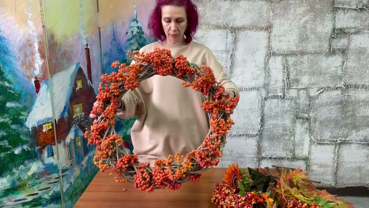 Осенний венок | Fall wreath