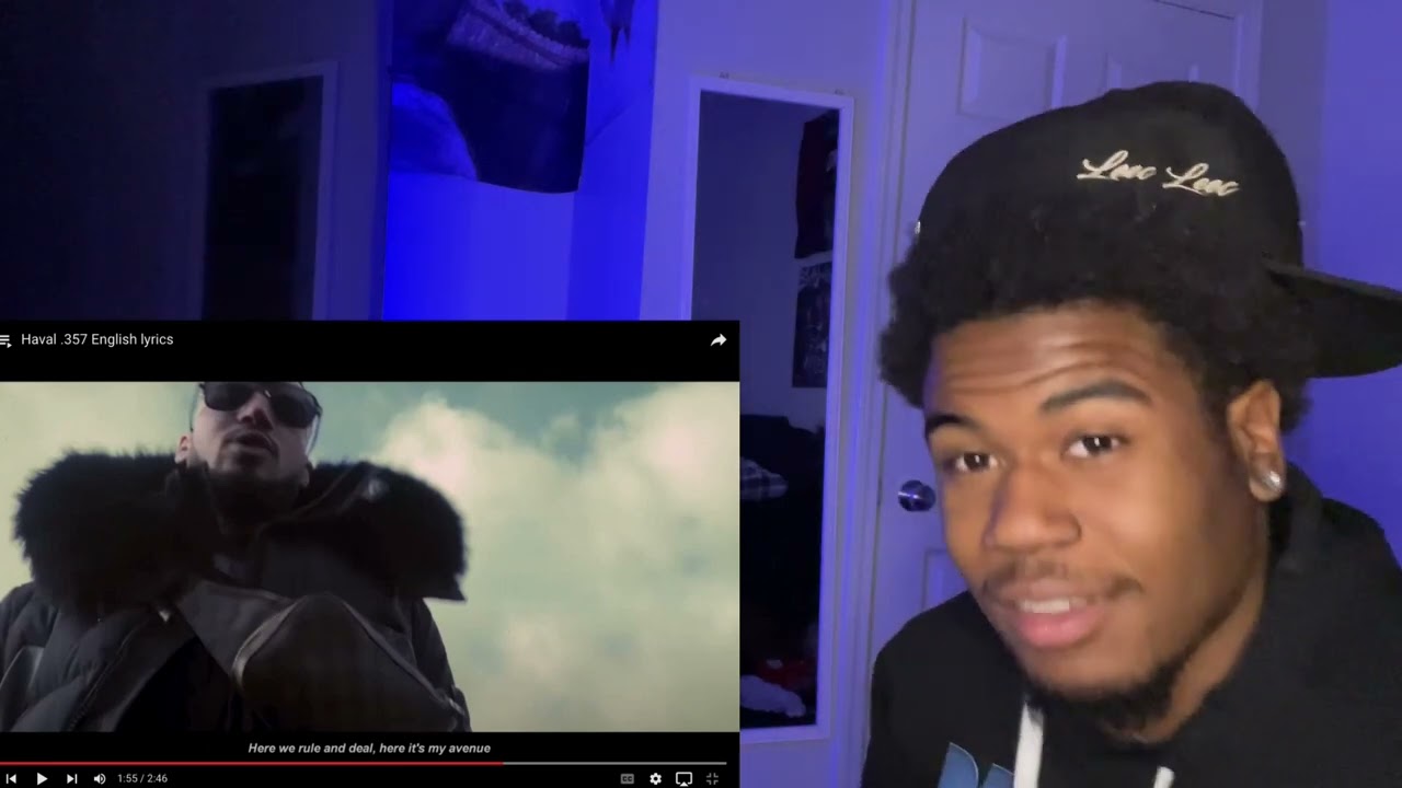 Haval .357 English lyrics (((*SWEDISH* RAP REACTION)))