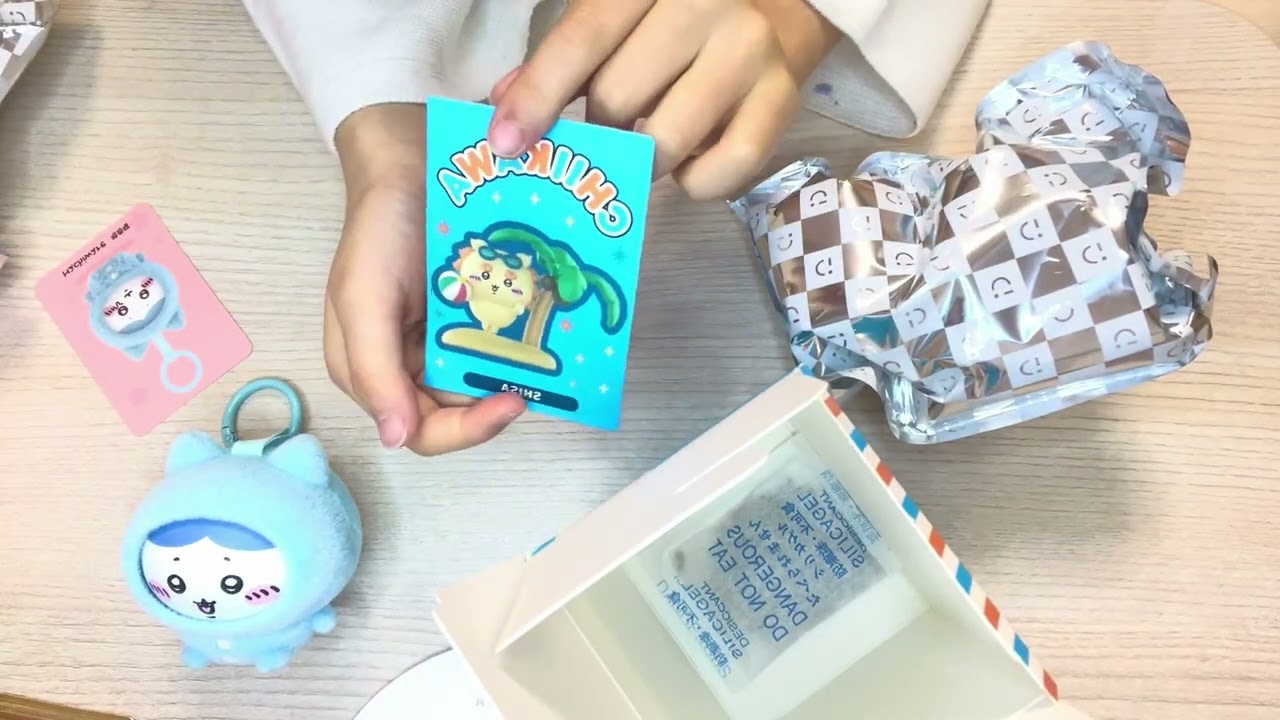 치카와 랜덤박스 언박싱👐🏻💕 Miniso Chiikawa Unboxing💗
