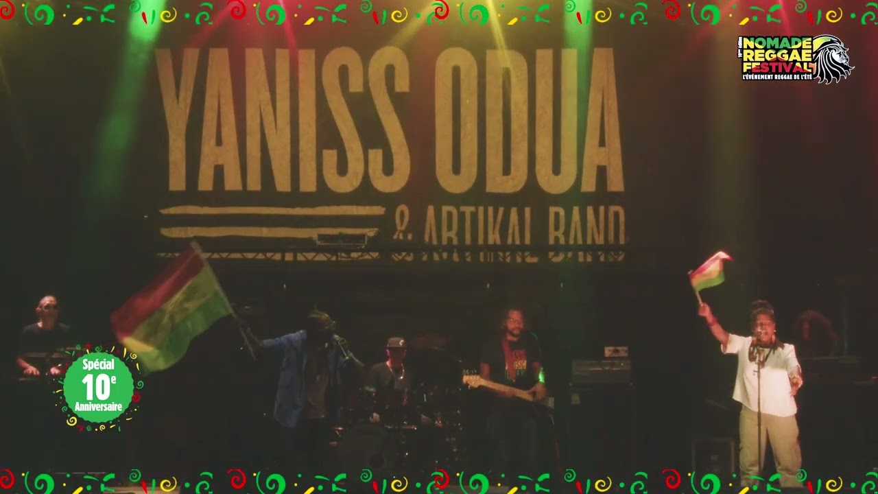 YANISS ODUA en live – "Rouge Jaune Vert Nomade Reggae Festival 2025