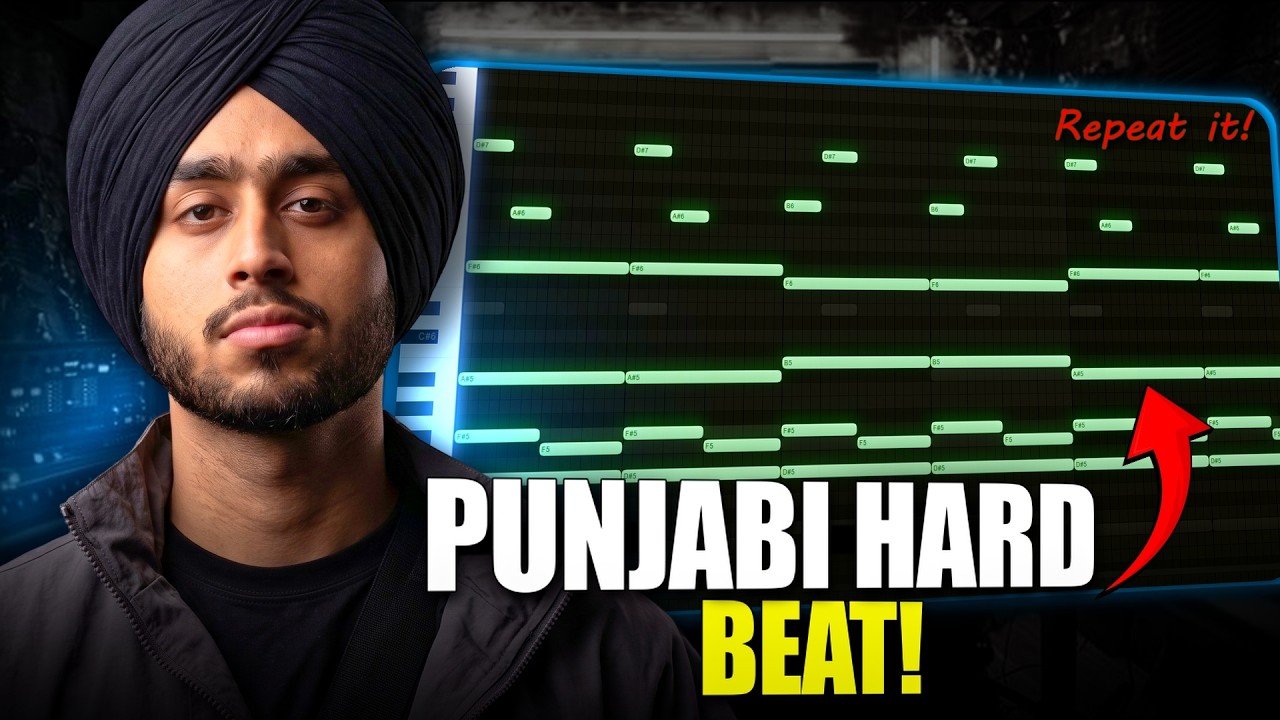 How To Make Hard Punjabi Trap Beat like Shubh From Scratch in FL Studio (Tutorial) | Hindi