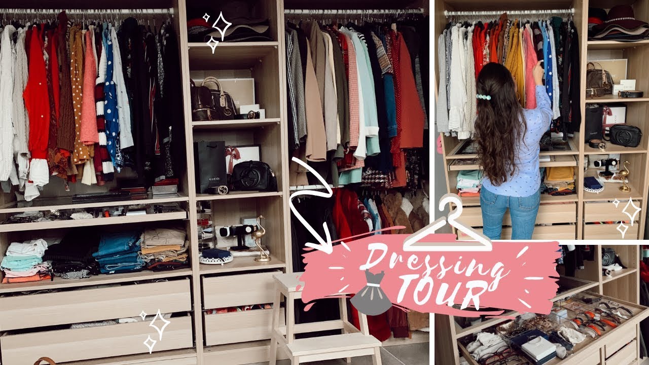 DRESSING TOUR 😍 ORGANISATION & DÉTAILS! ⎜Merry