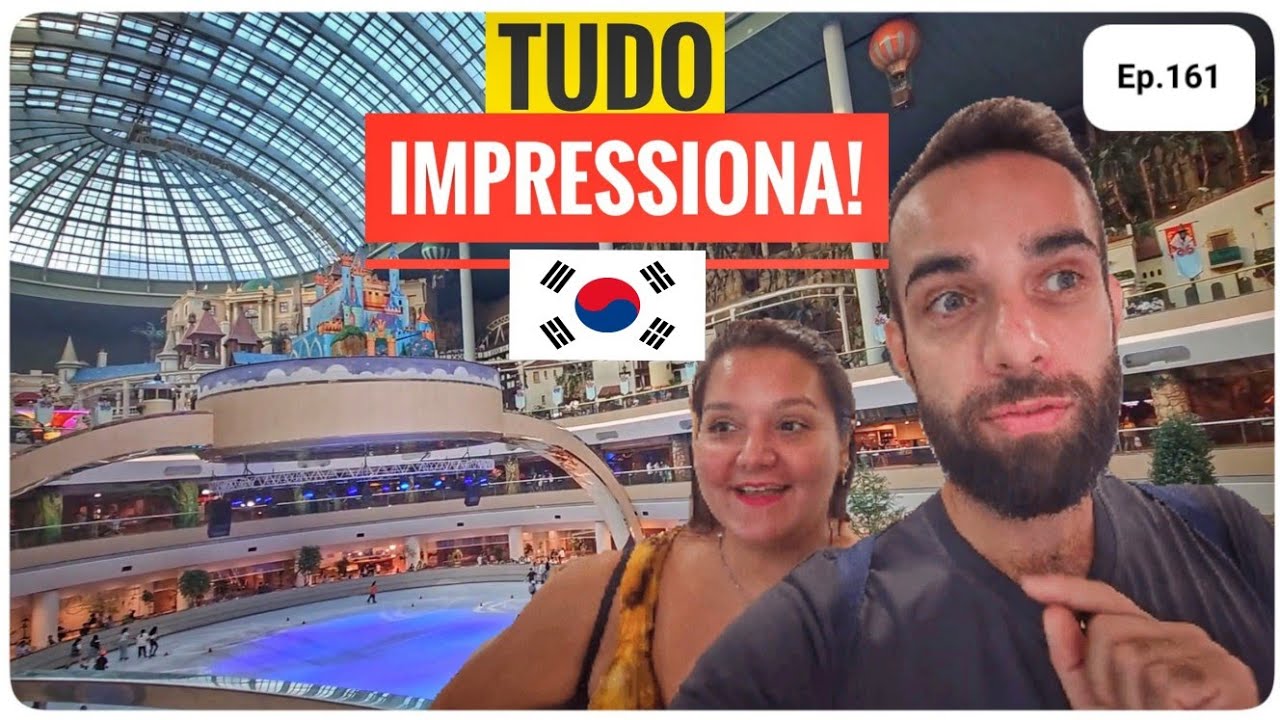 COMO É o SHOPPING e o SUPERMERCADO na CORÉIA do SUL com PREÇOS!