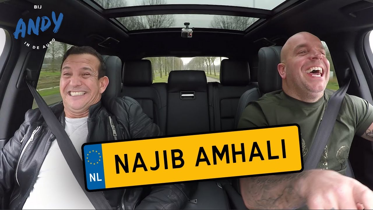 Najib Amhali - Bij Andy in de auto!