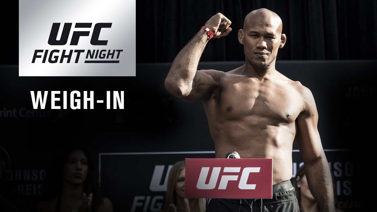 UFC Fight Night Charlotte: Official Weigh-in