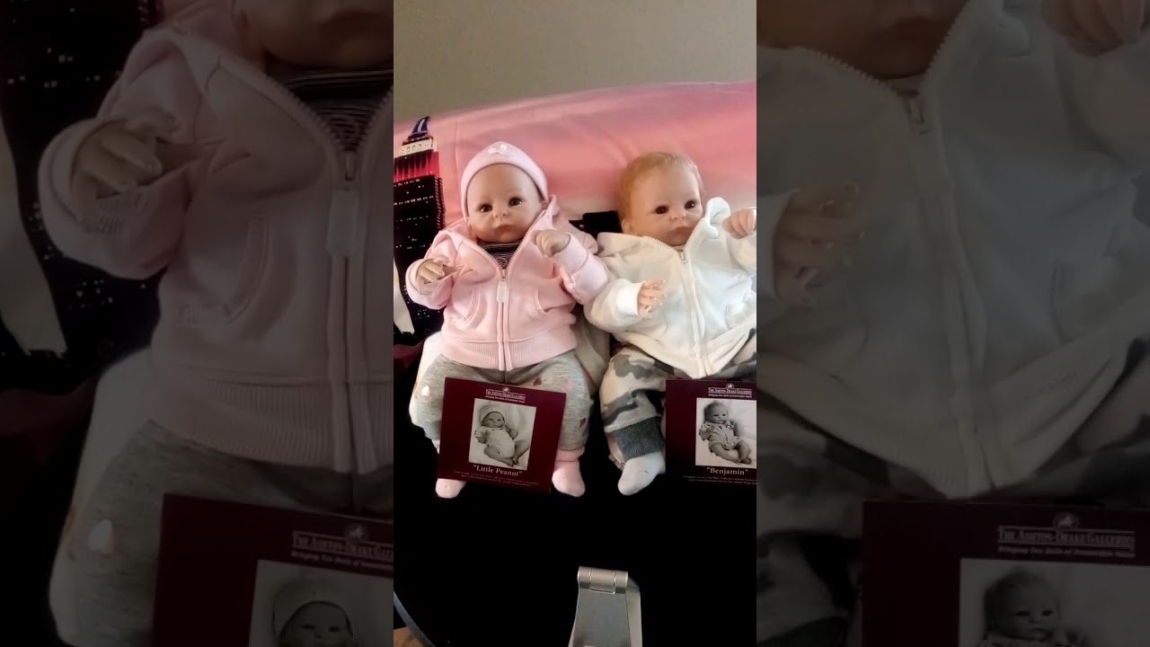 Ashton Drake doll collection (part 2)-(little peanut and Benjamin by Tasha edenholm)