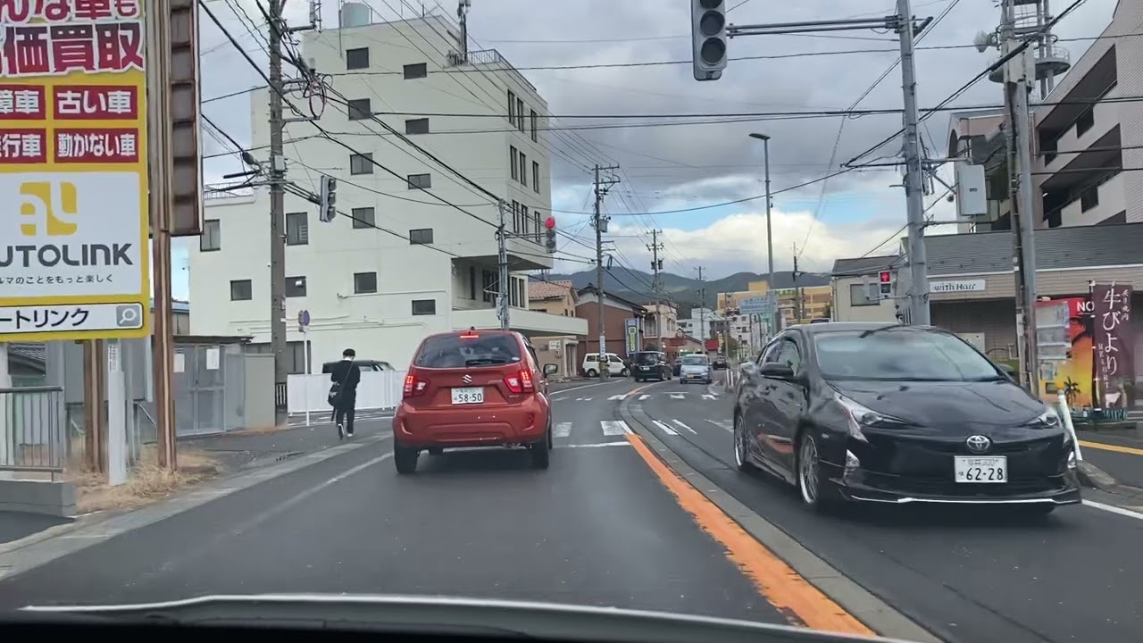 Driving in Tsuruga Japan