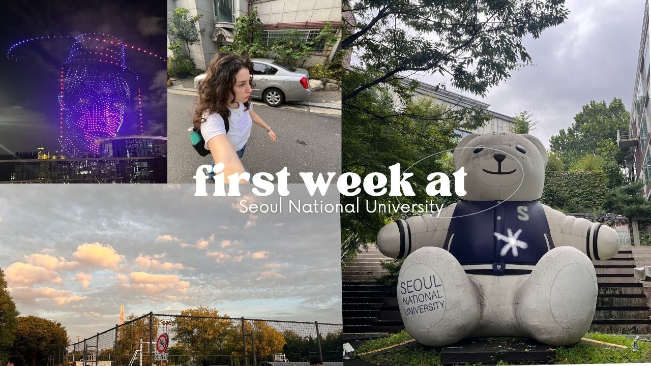 First Week of University on Exchange at Seoul National University