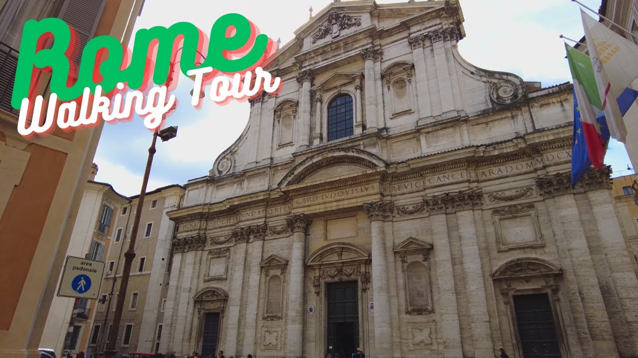 Rome Walk From Trevi Fountain To The Pantheon - Rome Walking Tour March 2023