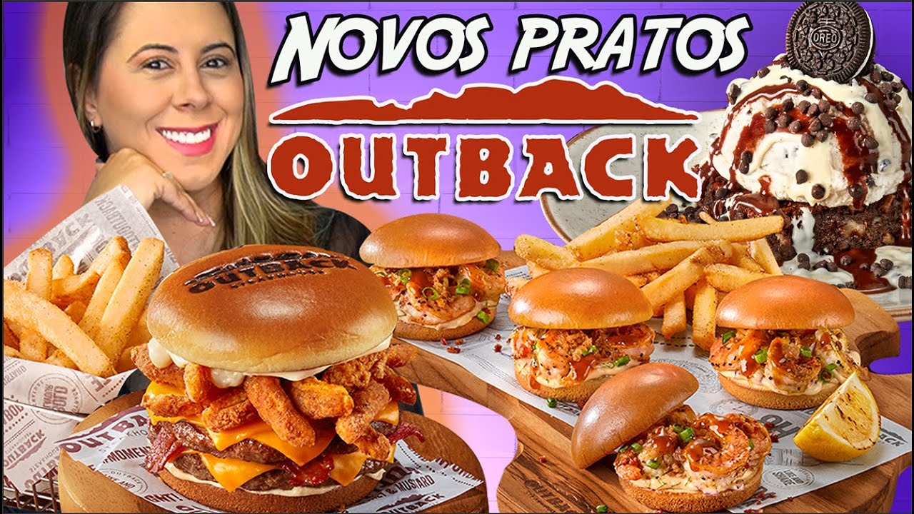 Novos Pratos Outback | Hambúrguer Trufado 😱