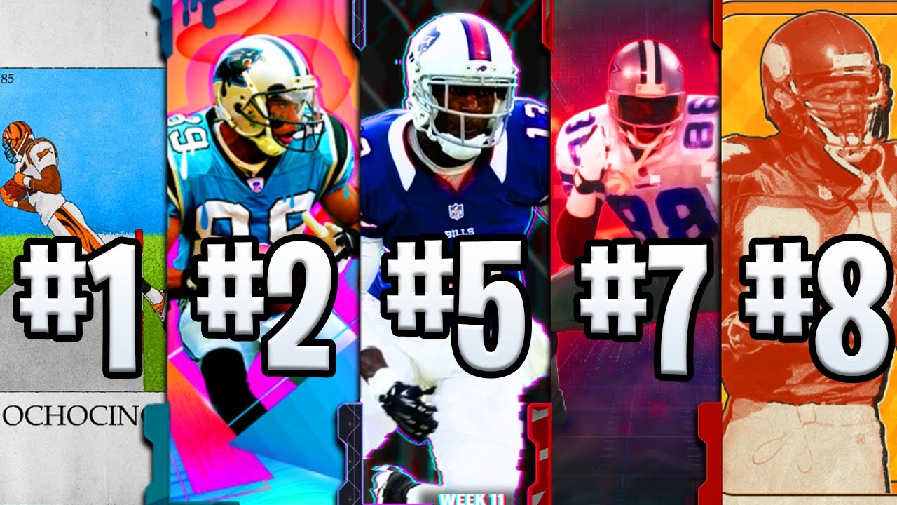 Ranking the Top 10 Wide Receivers in Madden 23