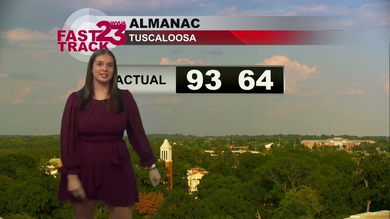 Alabama Forecast Update September 16th, 2025 5pm News