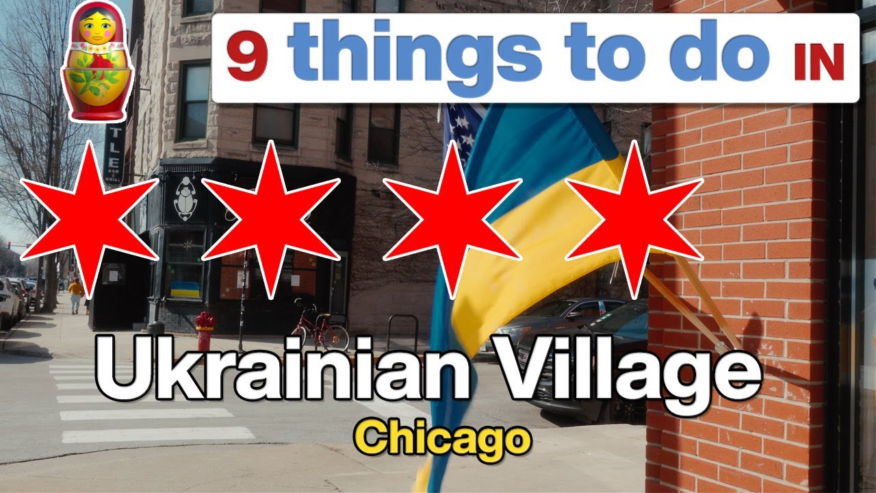 Chicago Neighborhoods -Ukrainian Village | A Guide to Things TO DO and EAT | vlog