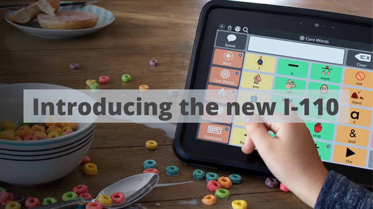 Introducing the new Tobii Dynavox I-100