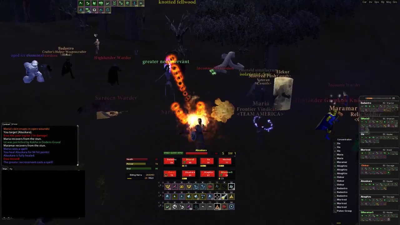 Daoc Uthgard 2 - Alliance 8 men vs Zerg 06/08/2017