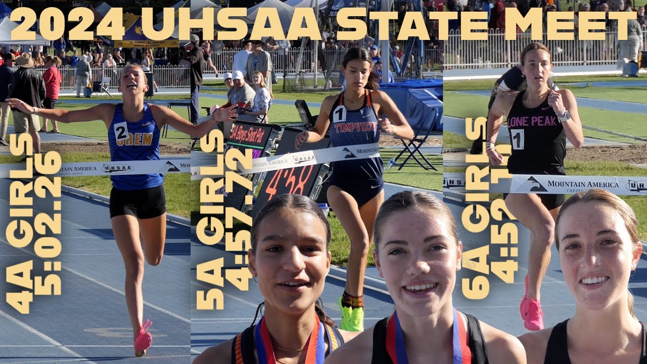 2024 UHSAA 4A-6A Girls 1600m