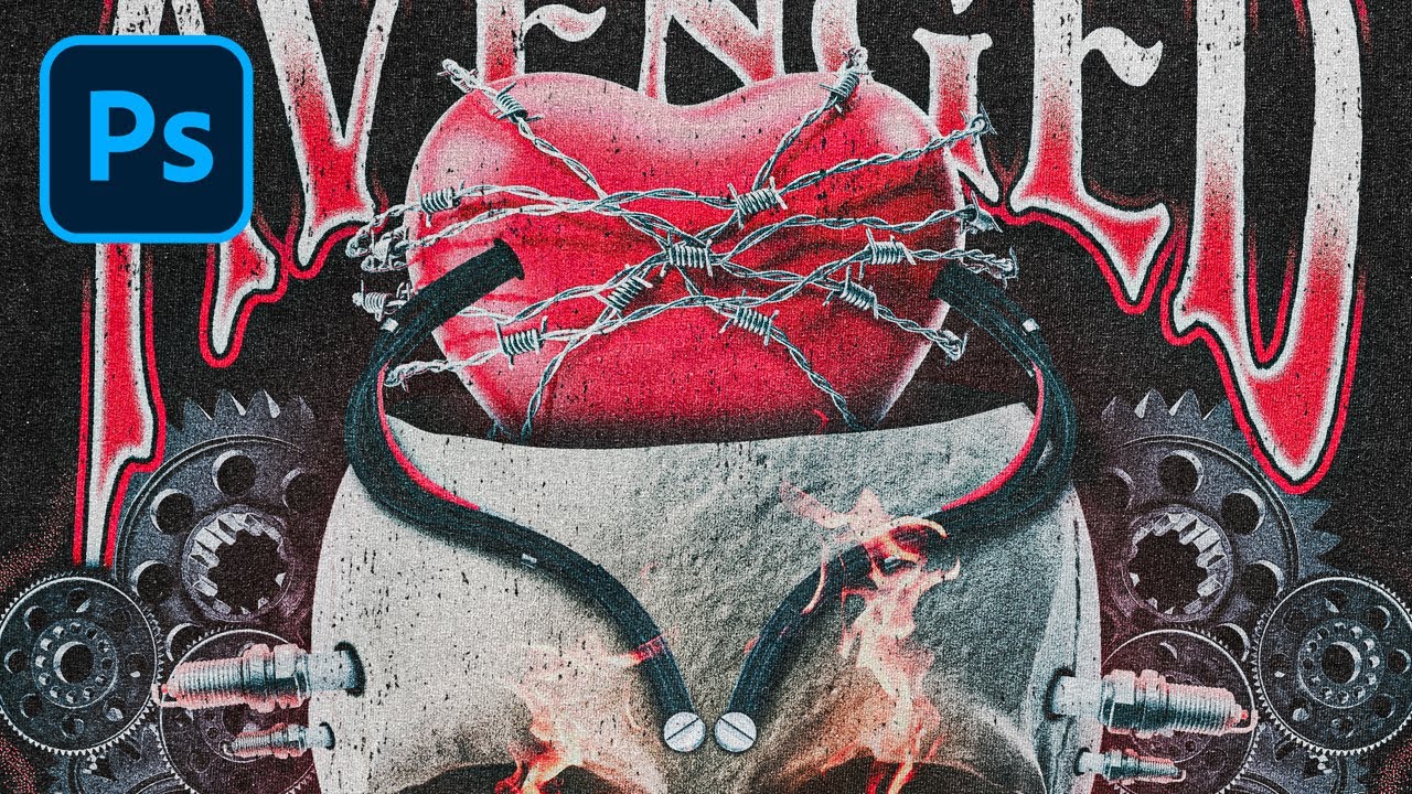 Mastering Merch Design - Episode 2 (A7X Concept)