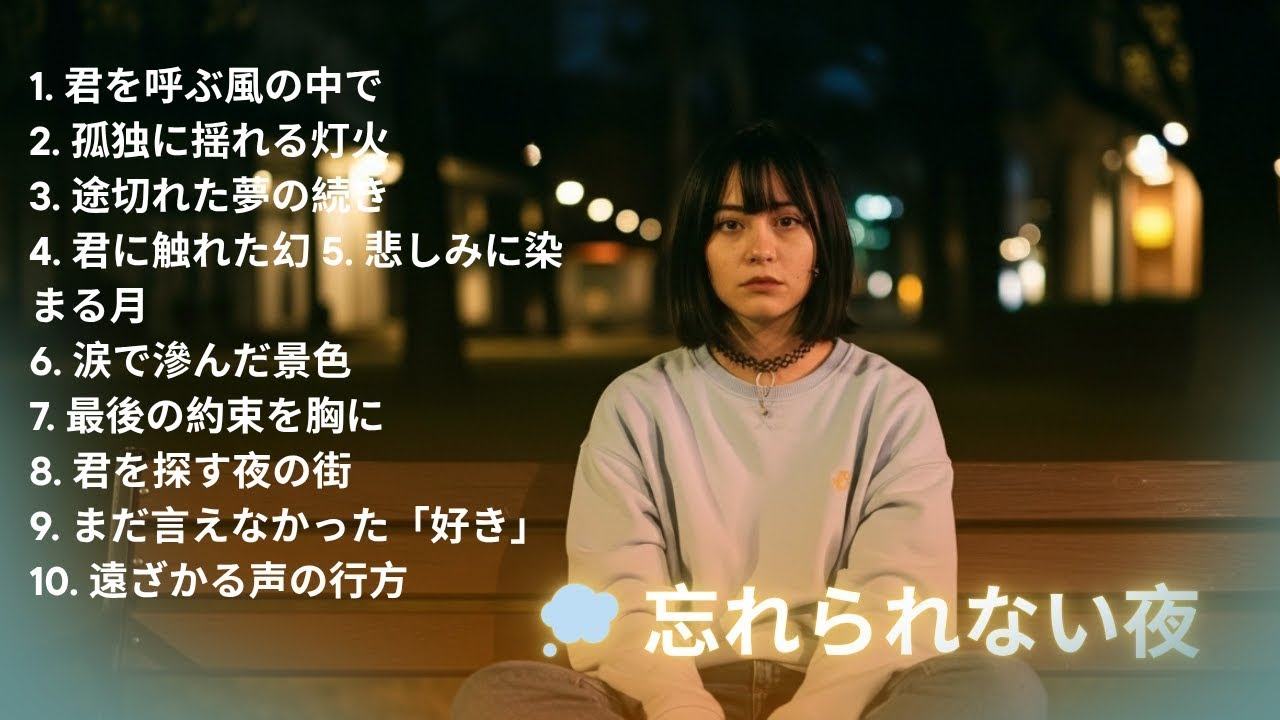 心が泣くほど切ない💔日本の名曲ラブバラードメドレー