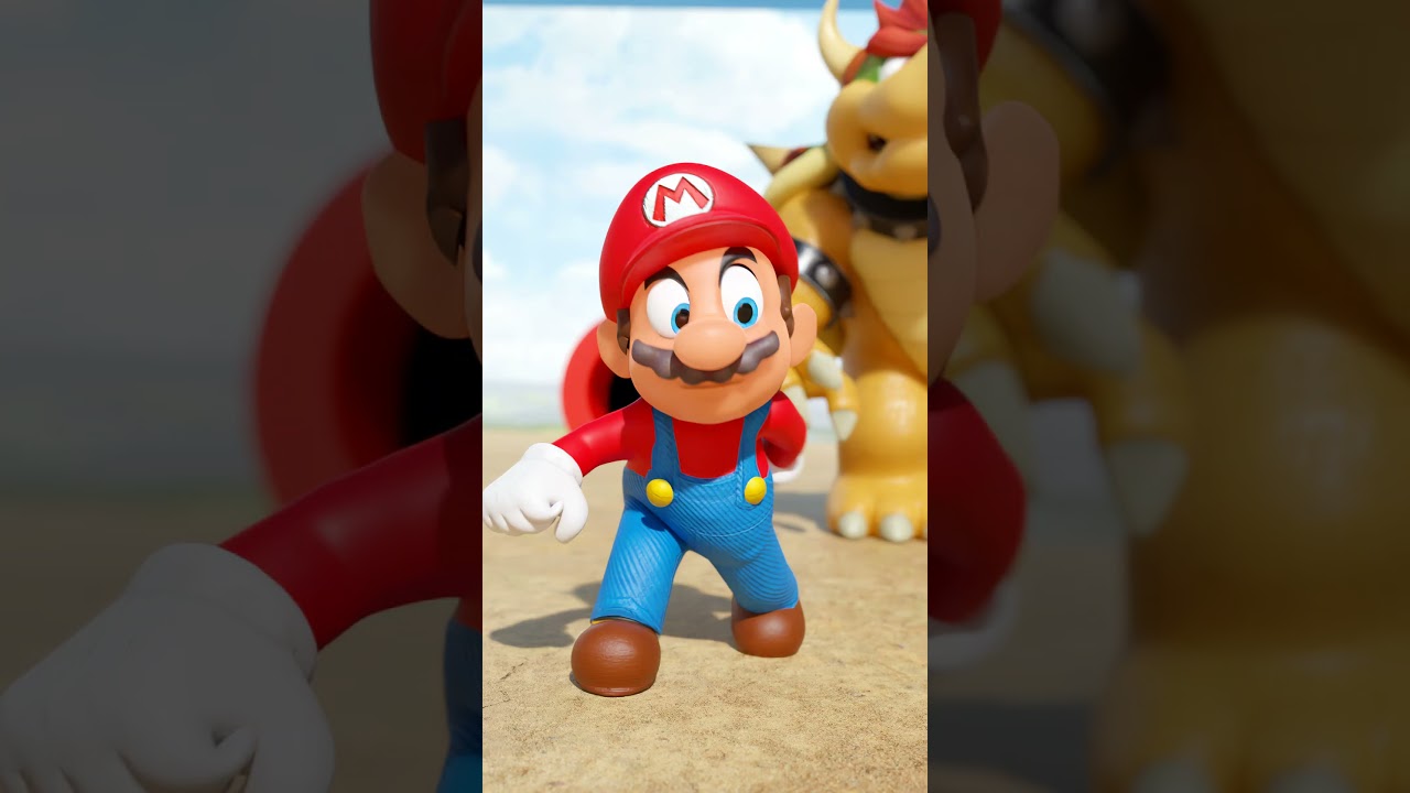 Super Mario Baldi Spiderbaldi and Bowser inside Squid Game  #baldi #mario #squidgame