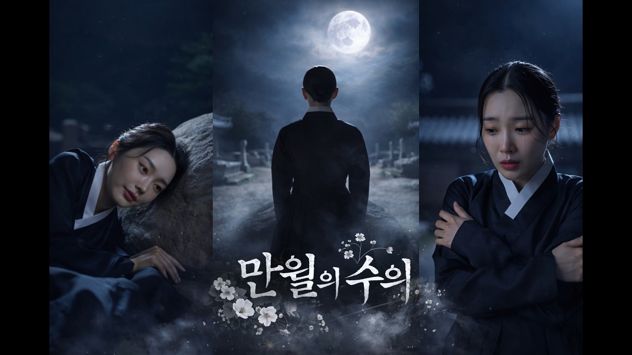 [MV][제목: 만월의 수의] 임을 떠났지만, 아직 보내지 못해....#사극풍 #발라드 #시네마틱 #뮤직비디오 #aisong