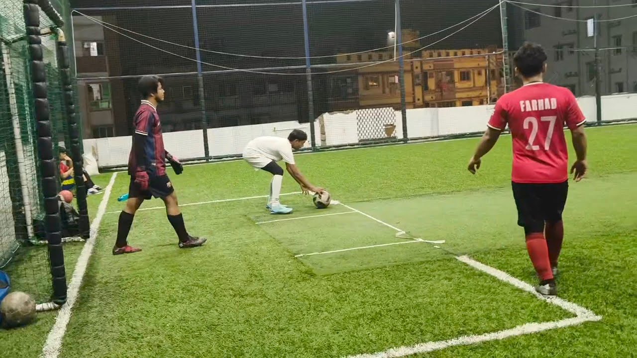 Last-Minute Corner Kick Drama | Intense Night Turf Football Match Highlights 🔥⚽ 