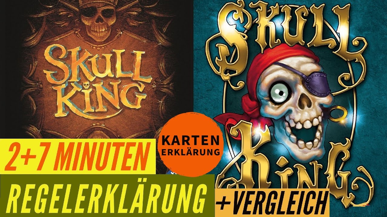 Skull King Regeln Anleitung Kartenspiel Stichspiel Vergleich + Sonderkarten