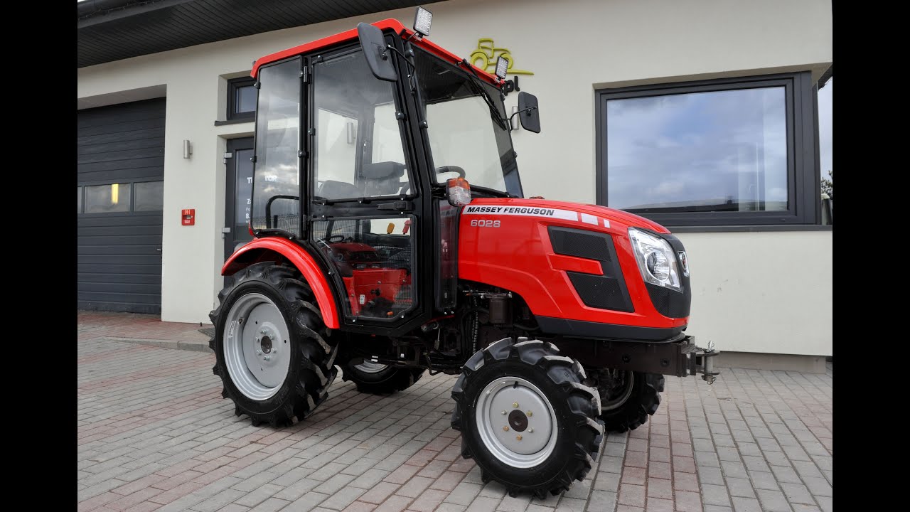 Massey Ferguson MF 6028 4x4 28KM z kabiną TRAKTOR.COM.PL