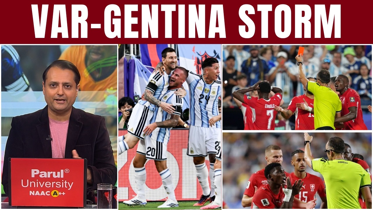 What does FIFA rules say in Argentina-Switzerland red card CONTROVERSY? |Sports Today