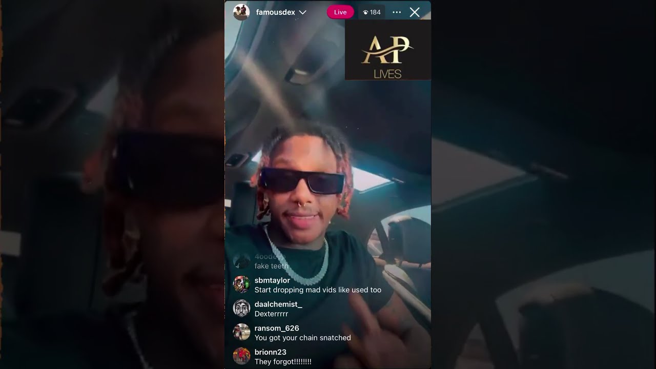 Dexter, aka Famous Dex, don’t want to talk to nobody, or hang with nobody. Shows new car. SUBSCRIBE!