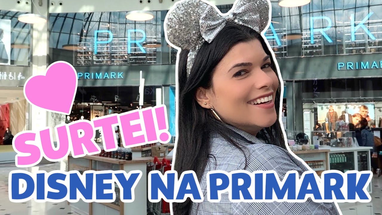 PRODUTOS LINDOS DA DISNEY NA PRIMARK DE PARIS!