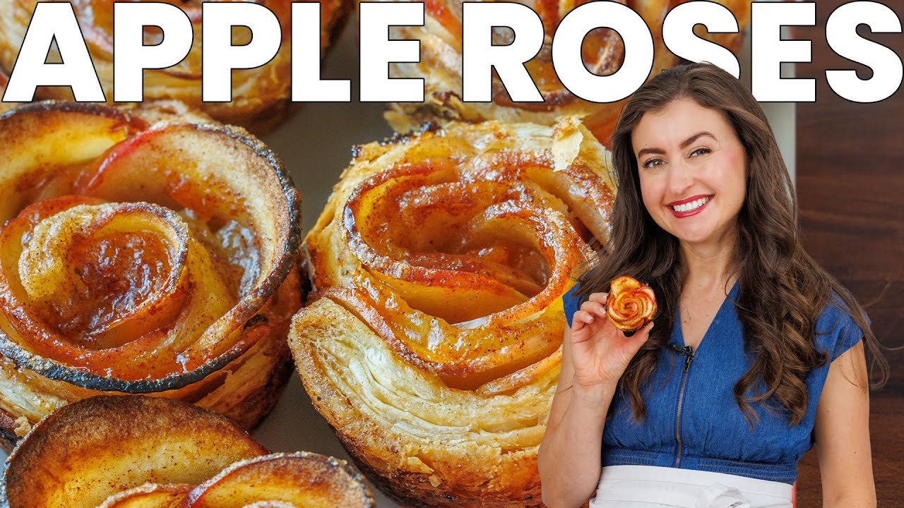 Easy Apple Roses Recipe | Perfect Puff Pastry Dessert