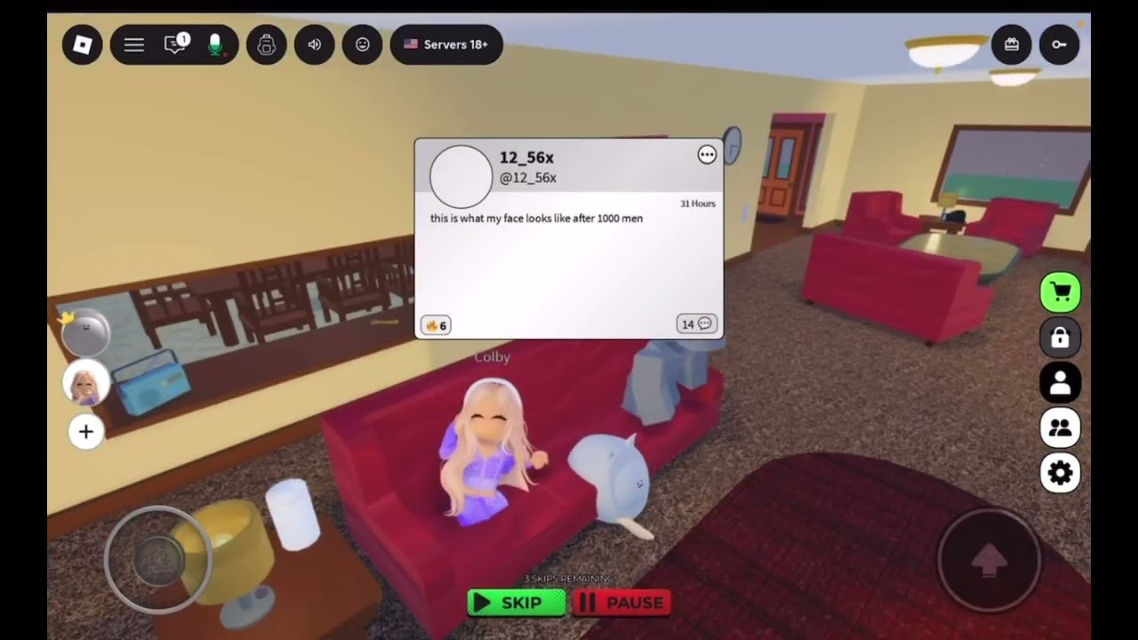 Playing Neighbors on Roblox [4] ft. Colby | Trentaco