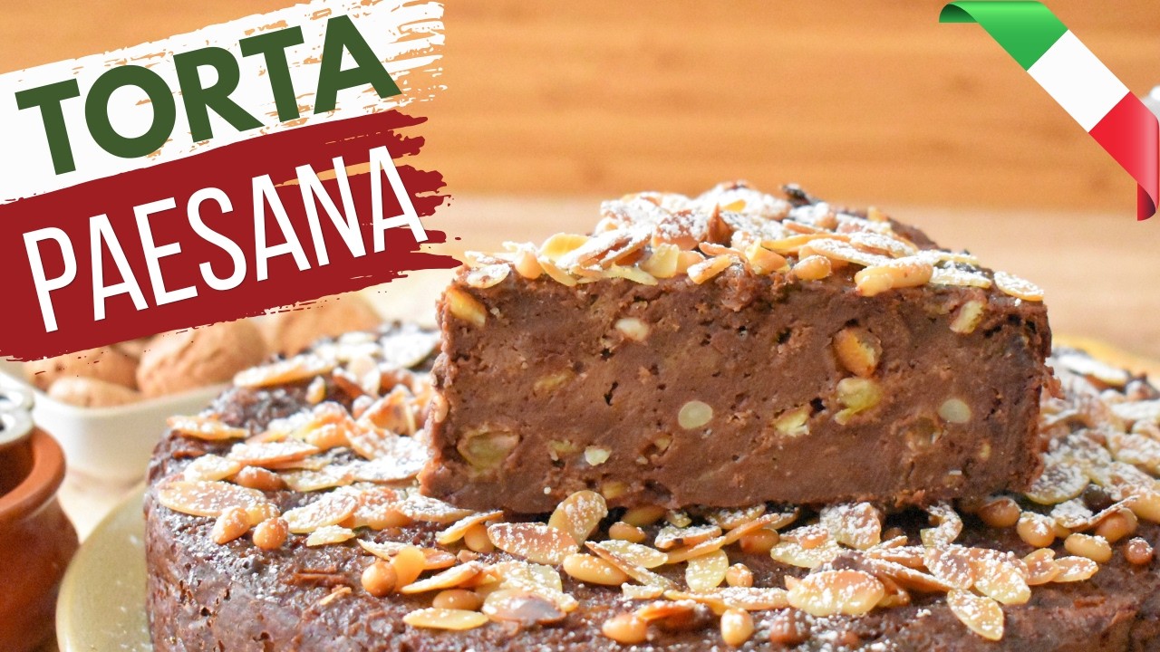 TORTA PAESANA – tradycyjne włoskie ciasto z chleba i bakalii 🍰 | Włochy od kuchni